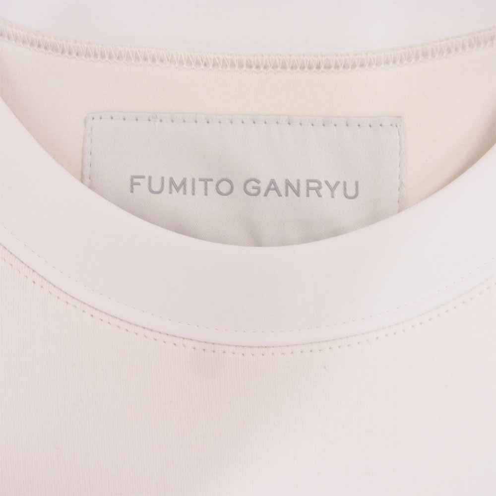 フミトガンリュウ 19SS Fu1-Cu-07 QUICK DRYING REBUILT 再構築 長袖 カットソー ホワイト系 1【美品】【中古】