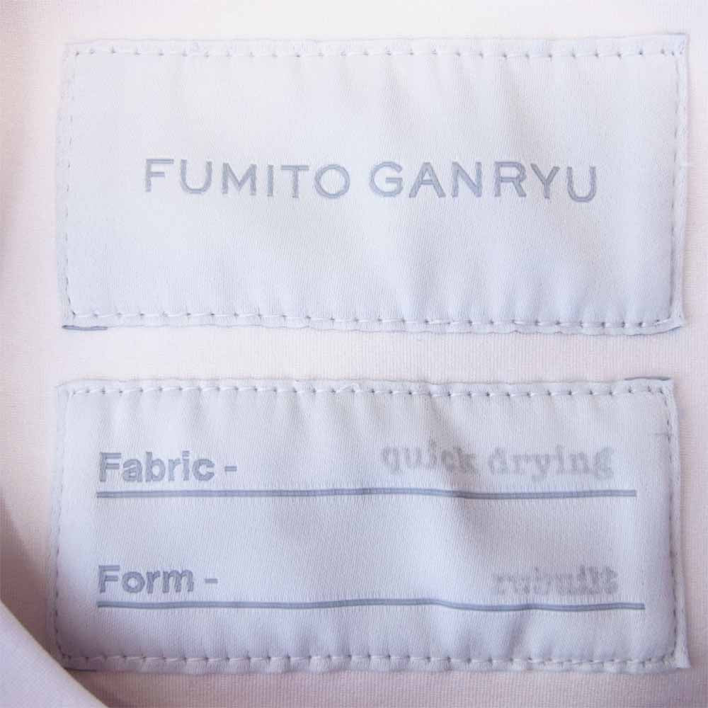 フミトガンリュウ 19SS Fu1-Cu-07 QUICK DRYING REBUILT 再構築 長袖 カットソー ホワイト系 1【美品】【中古】