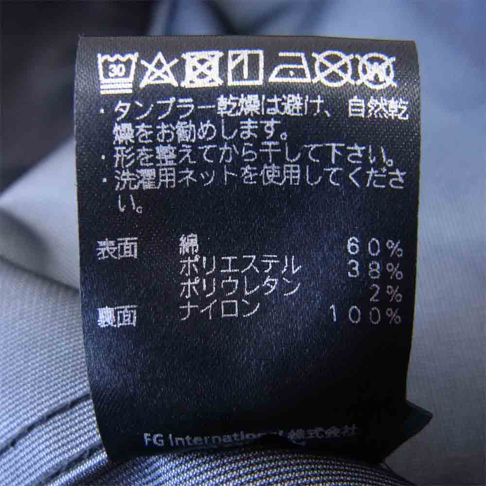 フミトガンリュウ 19SS Fu1-BL-04 WATER RESISTANT PLEATED BLOUSON ブラック系 1【美品】【中古】