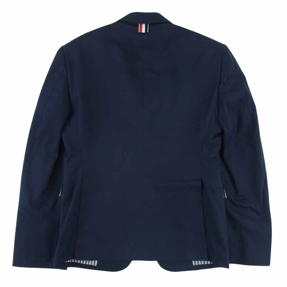 THOM BROWNE トムブラウン 国内正規品 シングル 3B 段返り セットアップ スーツ ネイビー系 00【中古】