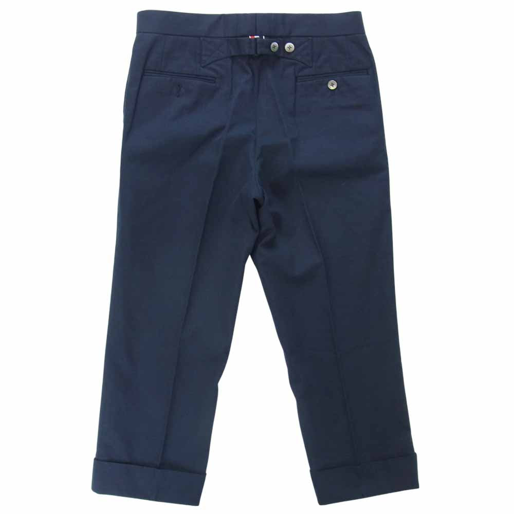 THOM BROWNE トムブラウン 国内正規品 シングル 3B 段返り セットアップ スーツ ネイビー系 00【中古】