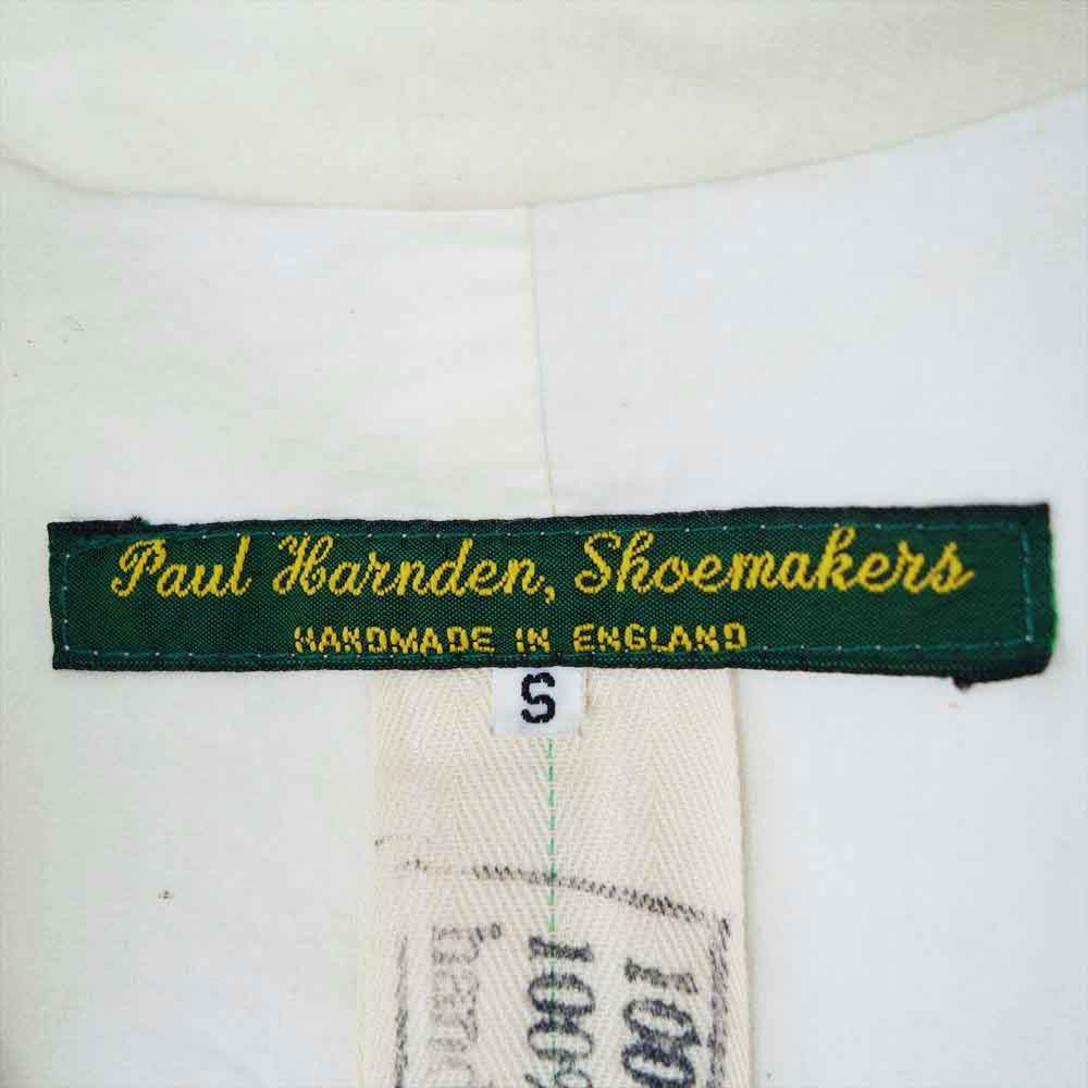 Paul Harnden ポールハーデン Men's Blazer Jacket シルク100% ブレザー ジャケット オフホワイト系 S【中古】