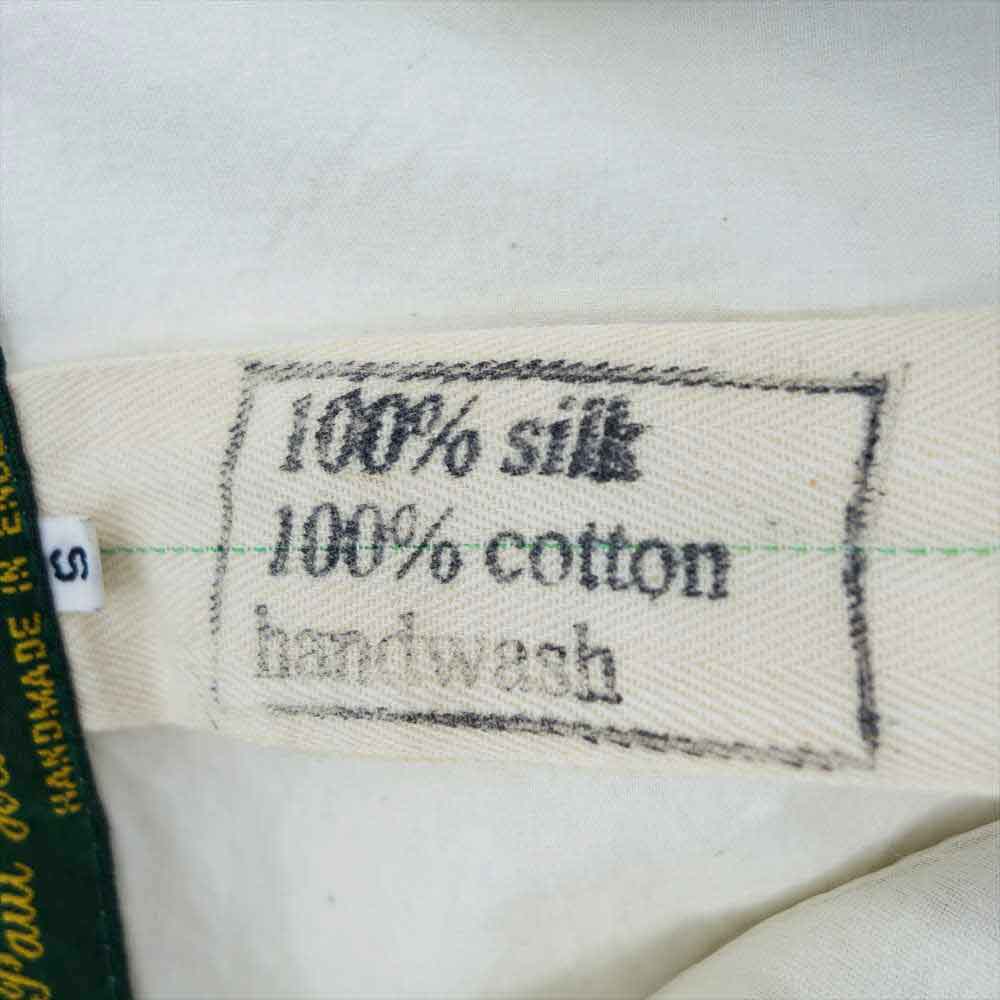 Paul Harnden ポールハーデン Men's Blazer Jacket シルク100% ブレザー ジャケット オフホワイト系 S【中古】