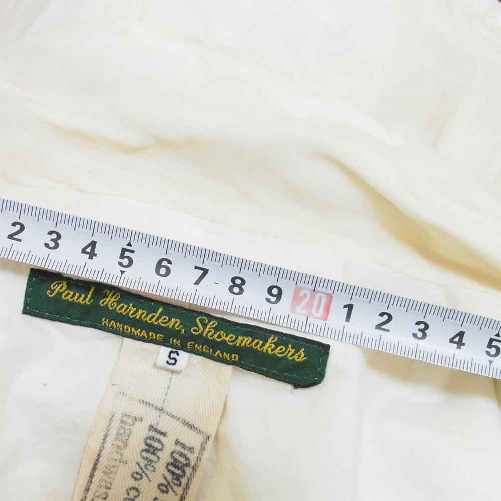 Paul Harnden ポールハーデン Men's Blazer Jacket シルク100% ブレザー ジャケット オフホワイト系 S【中古】