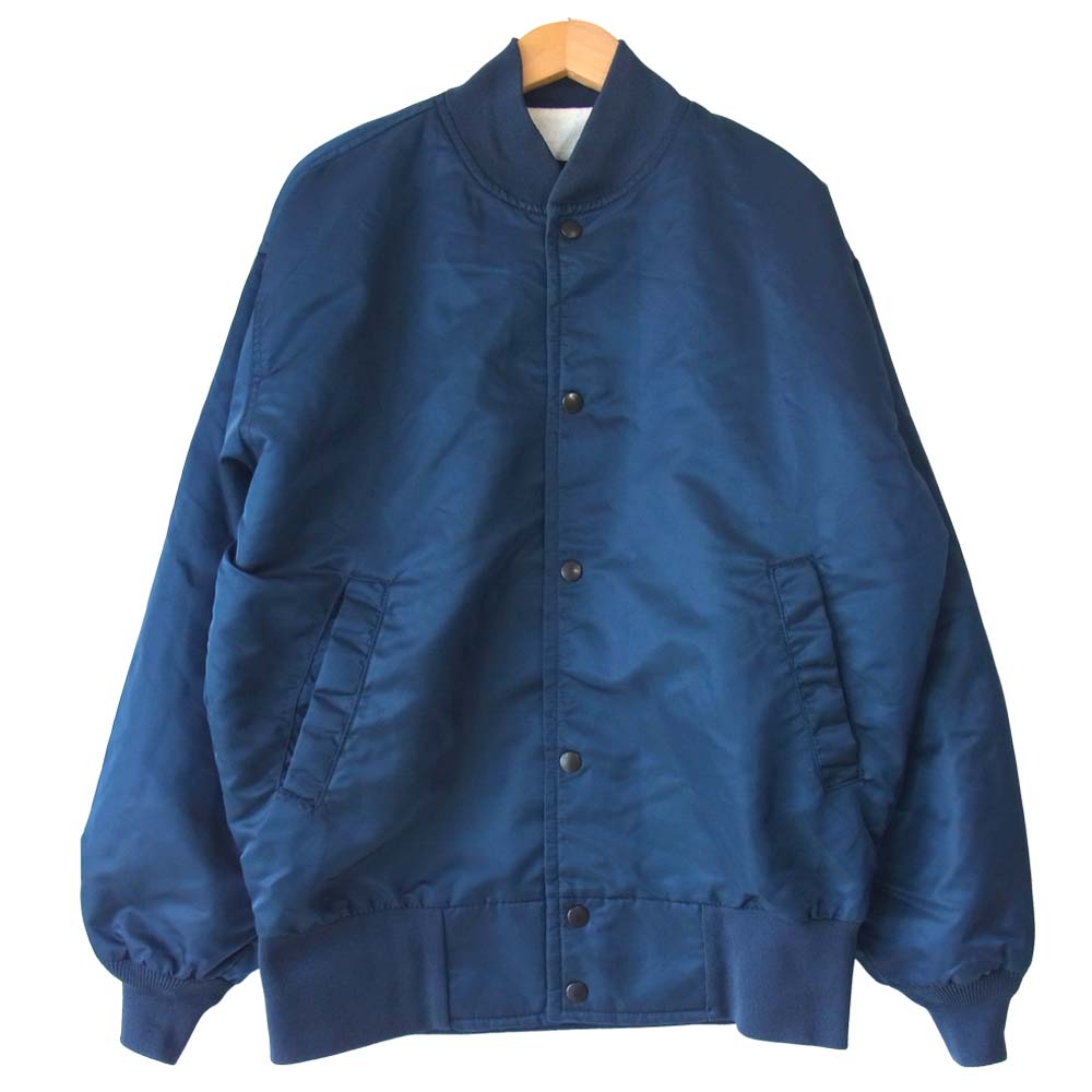 スナップンウェア ナイロン ブルゾン ネイビー系 S【中古】