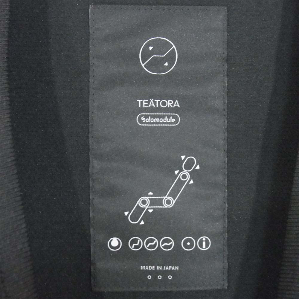 TEATORA テアトラ 17SS TT-TEE-SM CARTRIDGE TEE SOLOMODULE カートリッジ 半袖 Tシャツ ブラック系 3【中古】