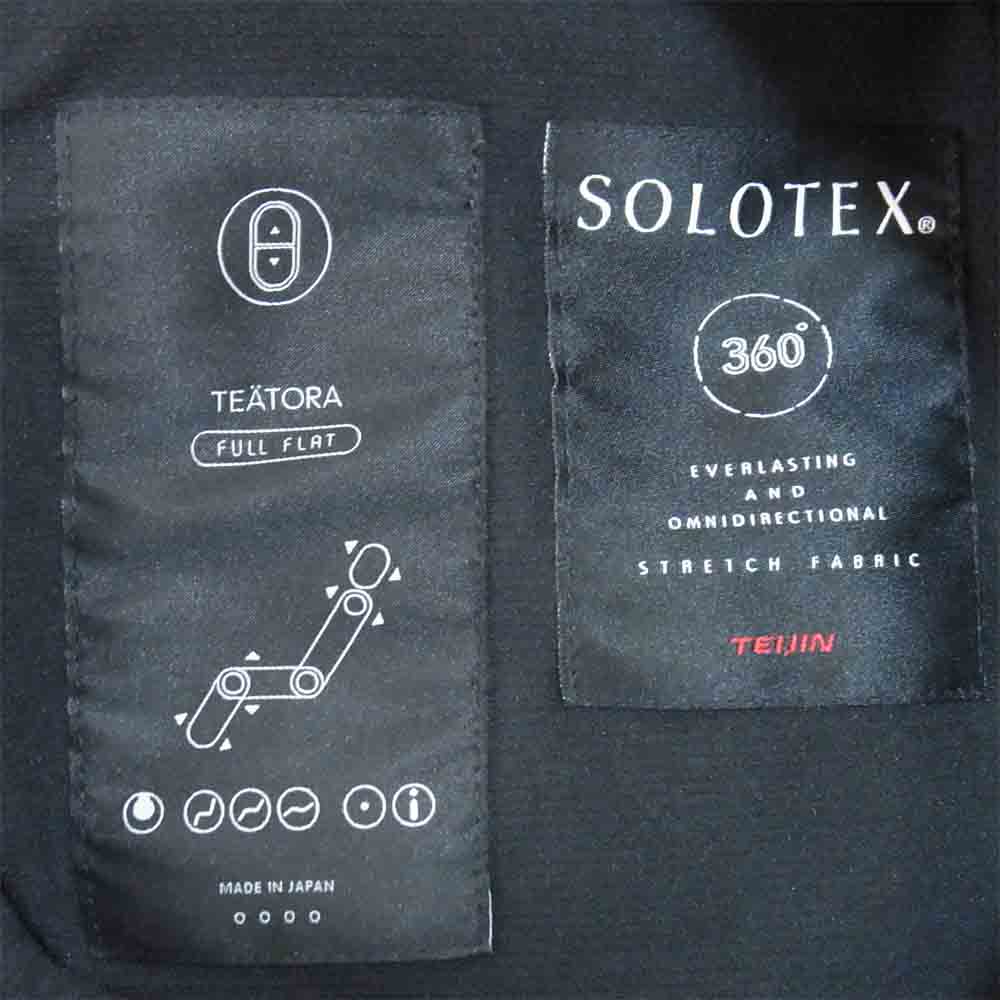TEATORA テアトラ 17SS TT-004C-FF フルフラット シリーズ SOLOTEX Wallet Pants CARGO FF ウォレット パンツ ブラック系 4【中古】