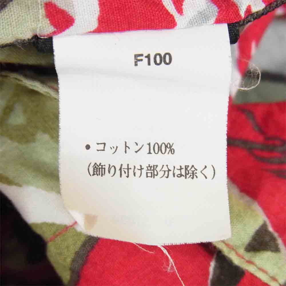 patagonia パタゴニア F100 pataloha パタロハ 1999 アロハ シャツ 半袖 アロハシャツ レッド系 M【中古】