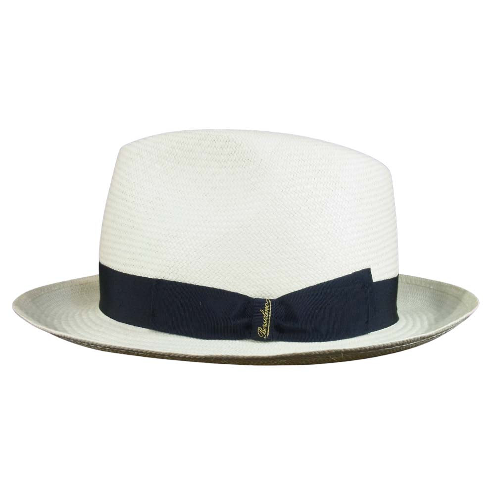 ボルサリーノ 140338 PANAMA FINE パナマファイン パナマ ハット ベージュ系 60【美品】【中古】