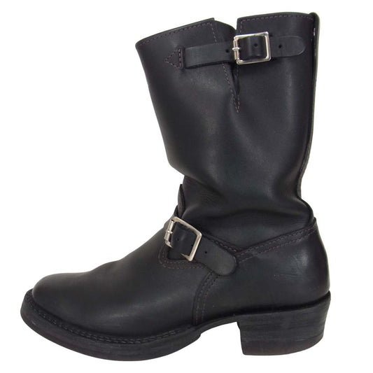 WESCO ウエスコ CUSTOM BOSS カスタム ボス エンジニア ブーツ ブラック系 11E【中古】