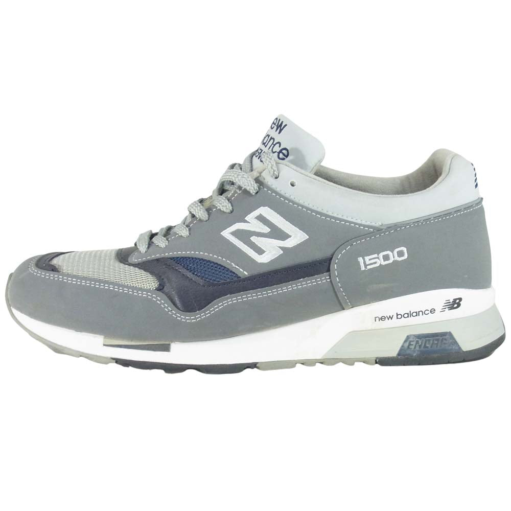 NEW BALANCE ニューバランス M1500UKG Sneakers イングランド製 ローカット スニーカー グレー系 US9.5【中古】
