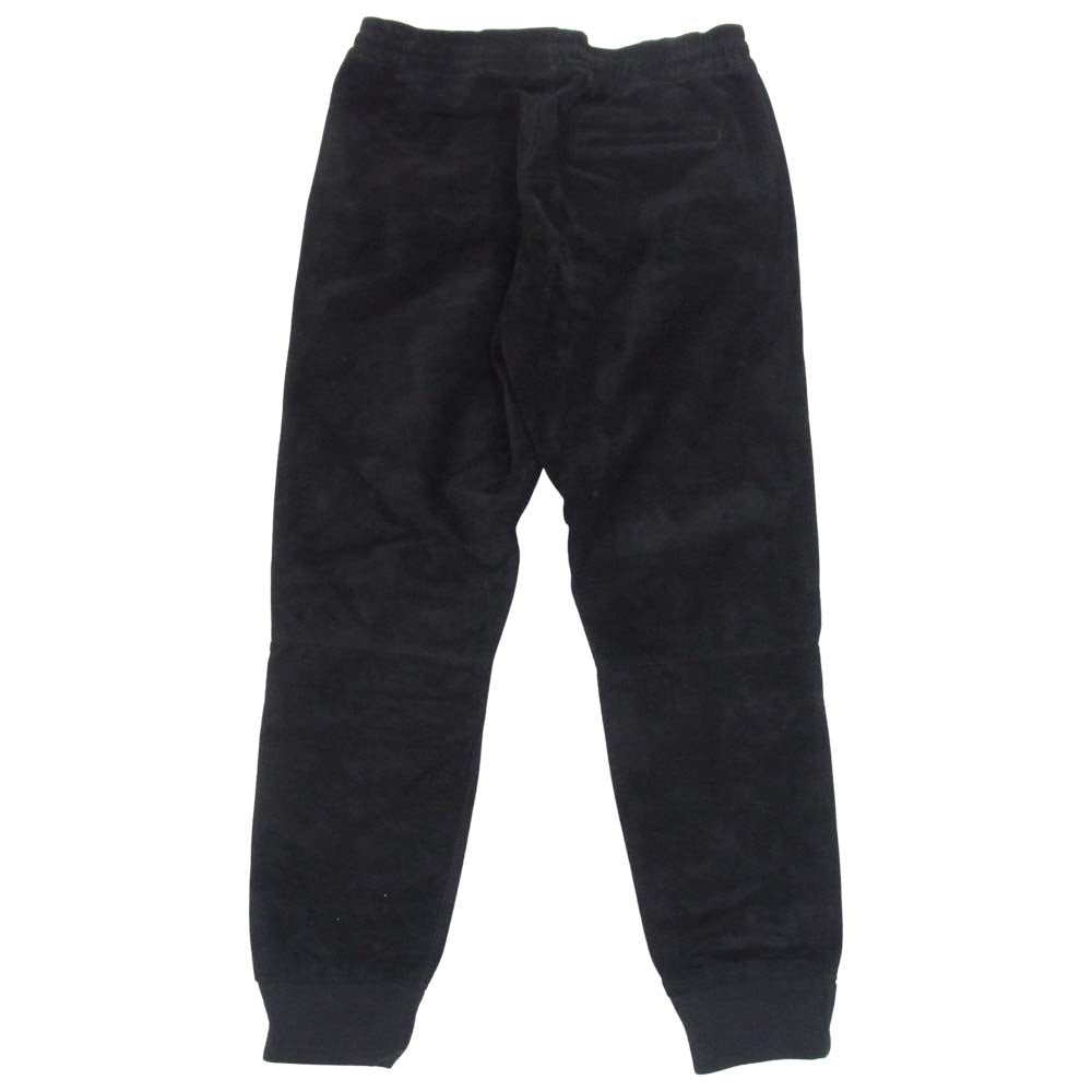ワイツーレザー TP-08 STEER SUEDE RELAX PANTS ステア スエード リラックス パンツ ブラック系 XL【極上美品】【中古】