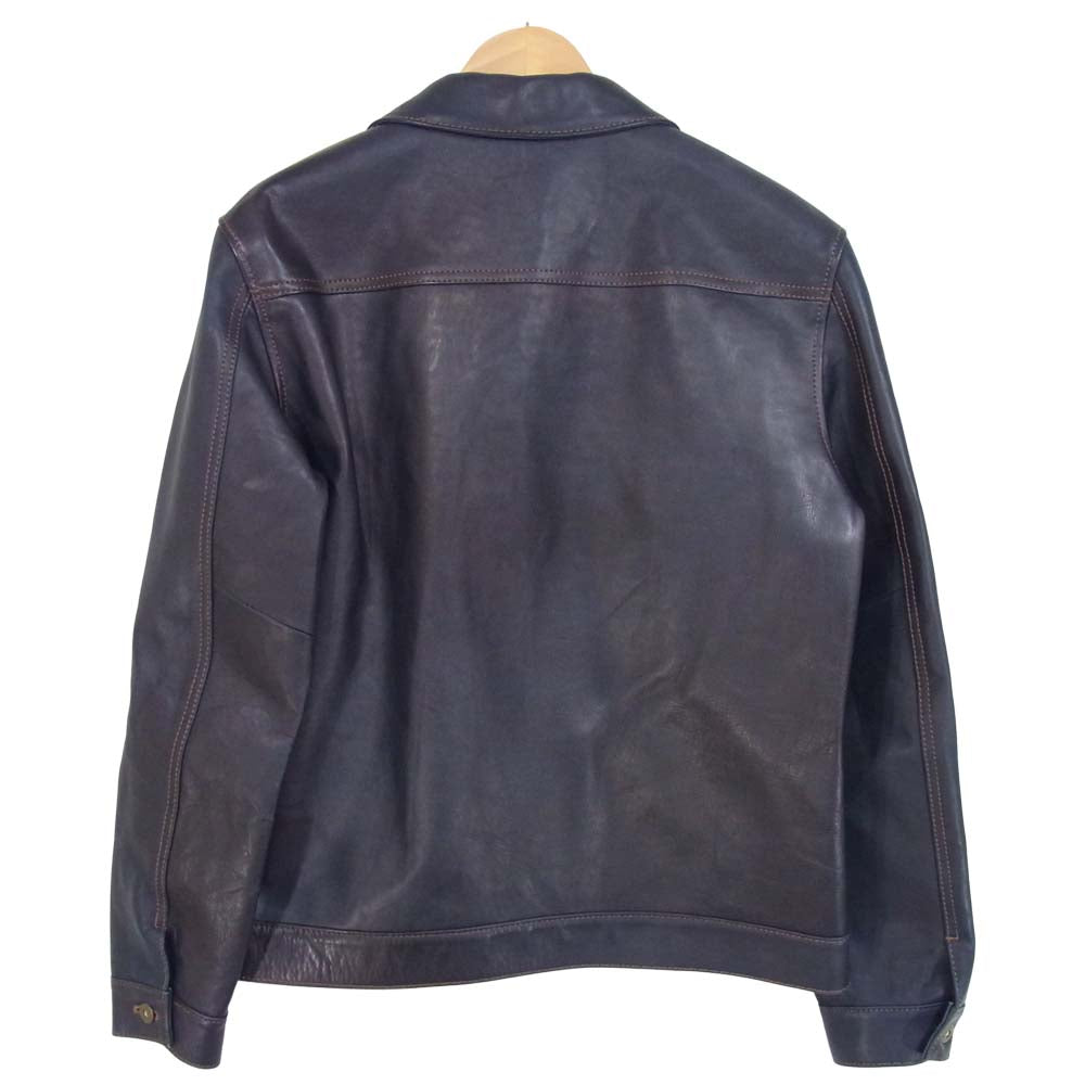 ワイツーレザー INDIGO HORSE 1st Type ホースハイド レザー