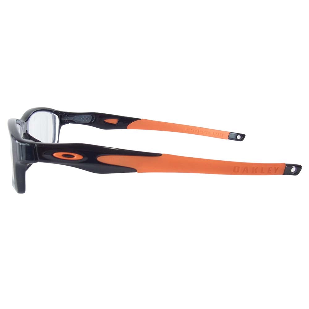OAKLEY オークリー OX8029-0956 CROSSLINK クロスリンク アジアンフィット 度付き 眼鏡 フレーム ブラック系 58-17【中古】