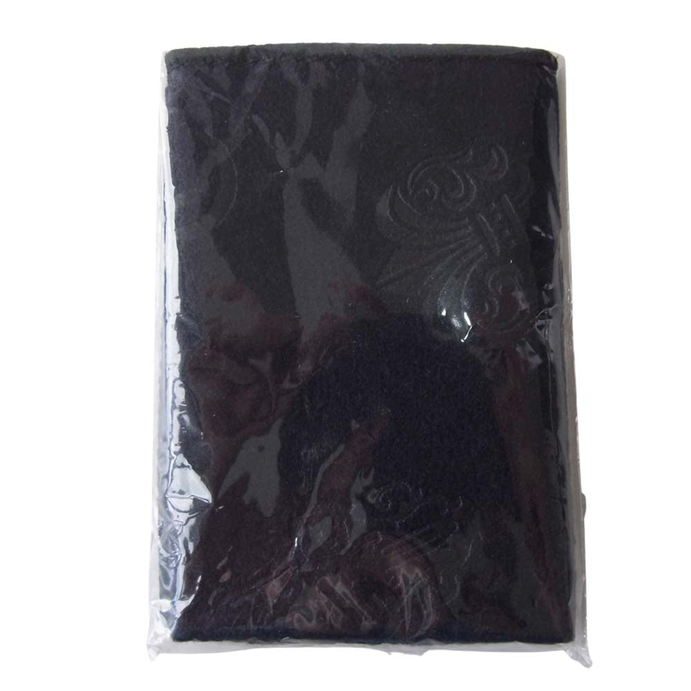 CHROME HEARTS クロムハーツ（原本無） クロス レザー 眼鏡 アイウェアケース ブラック系【中古】