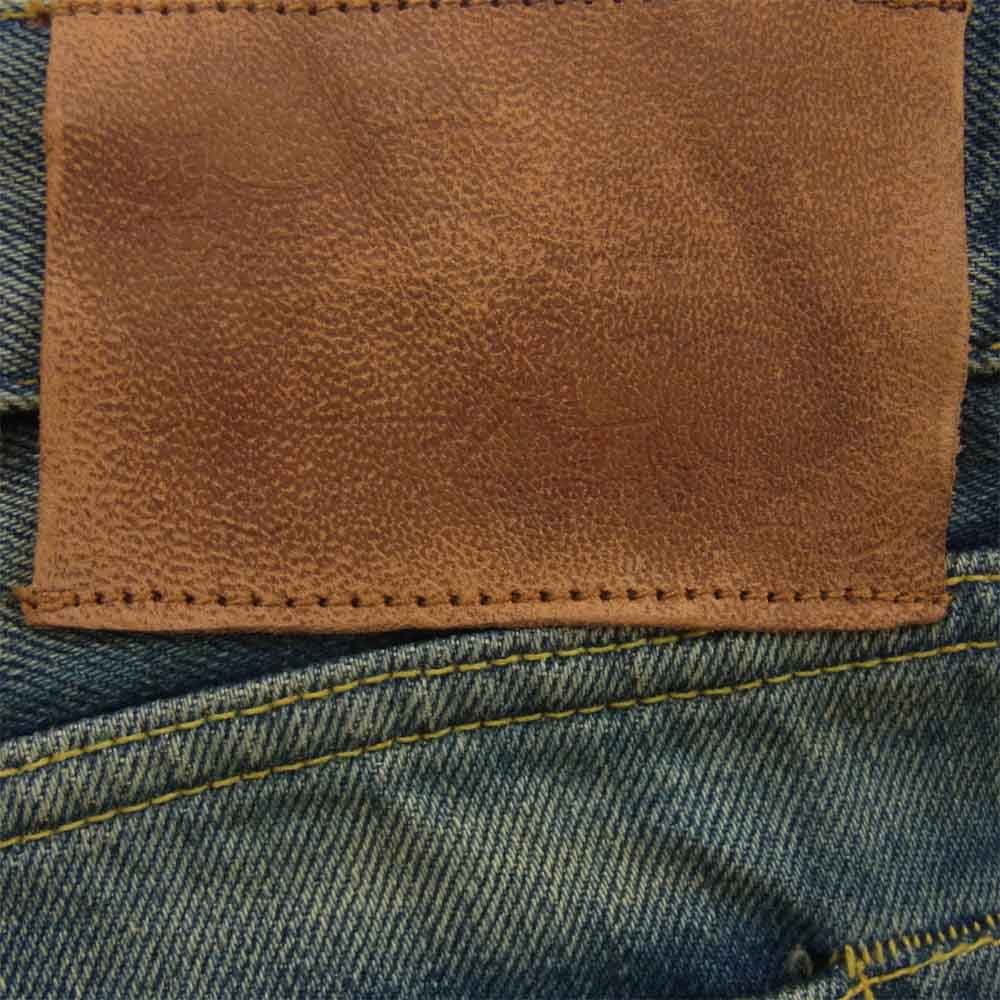STUDIO D’ARTISAN ステュディオダルチザン D1706 ERAL55 ERAL エラル ダメージ リペア 加工 デニム パンツ インディゴブルー系 30【中古】