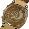 DIESEL ディーゼル DZ-4508 クォーツ リストウォッチ 腕時計 レザー ステンレススチール ブラウン系【中古】