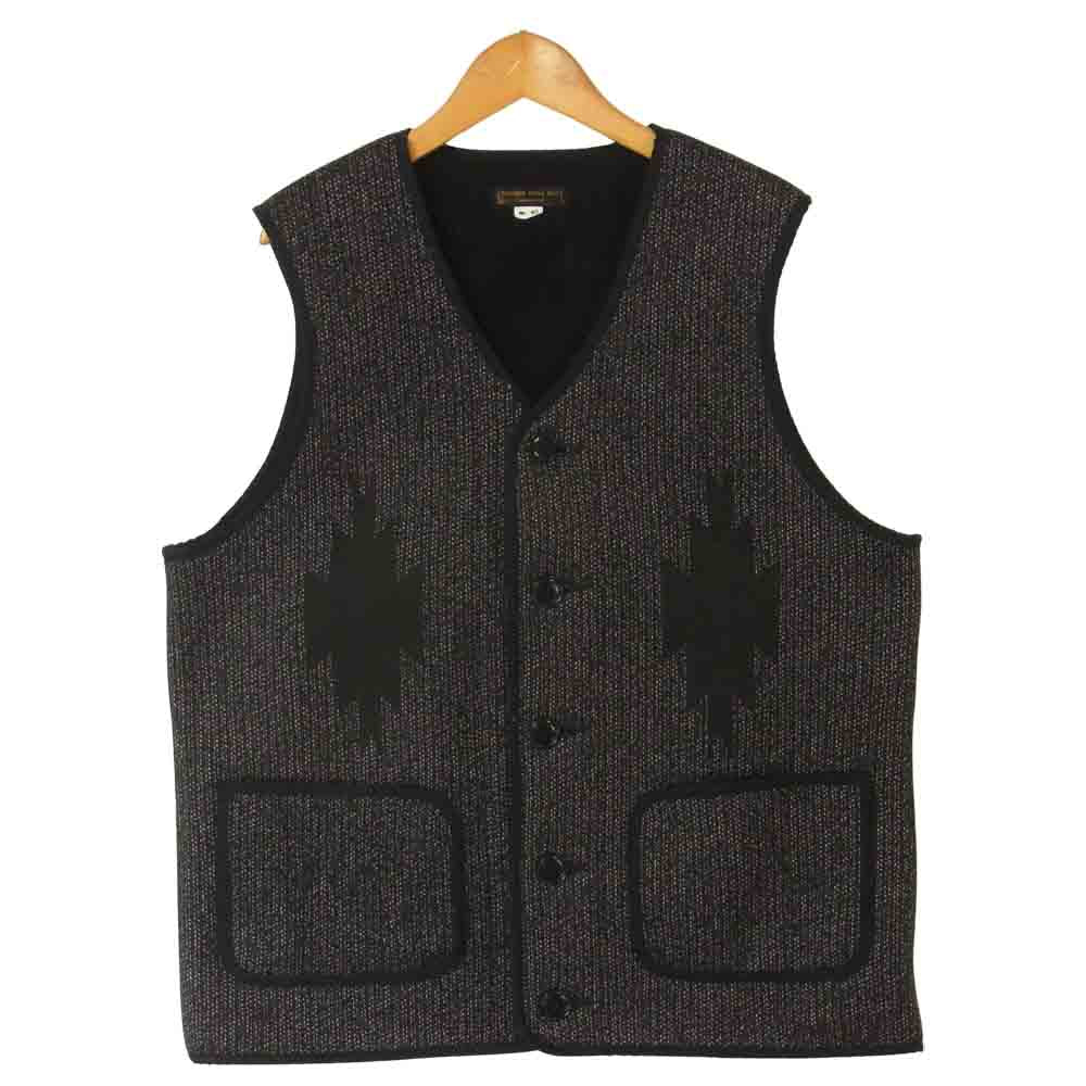 ウエストライド Navajo Beach Vest ナバホ ビーチ ベスト ダークグレー系 40【中古】