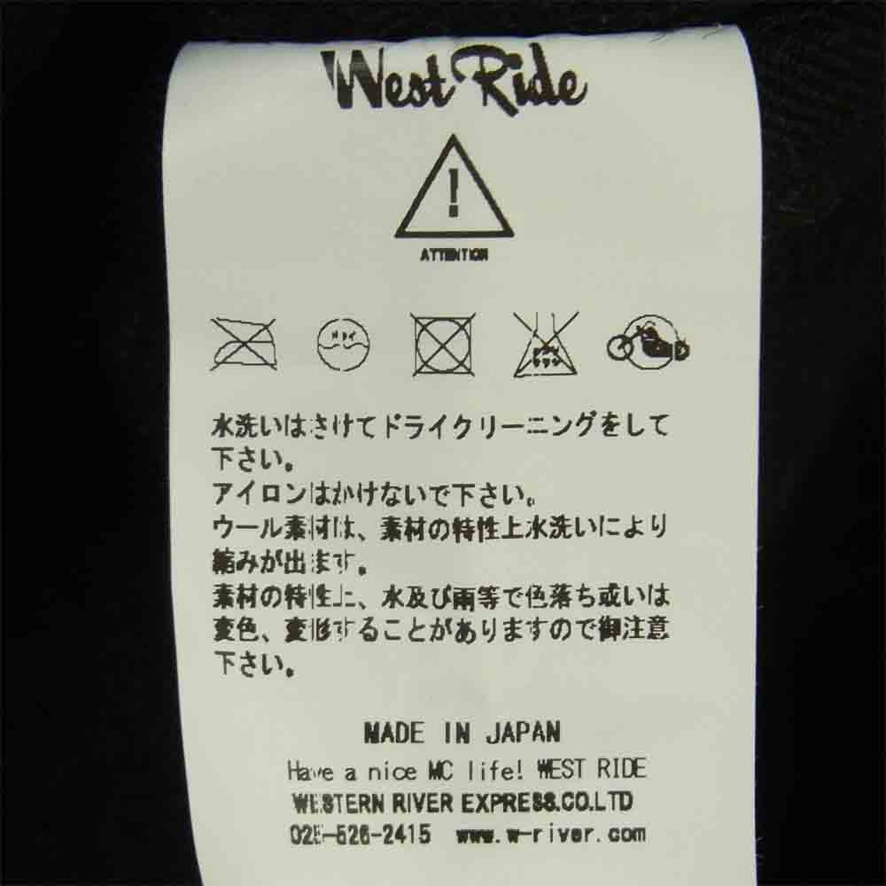 ウエストライド Navajo Beach Vest ナバホ ビーチ ベスト ダークグレー系 40【中古】