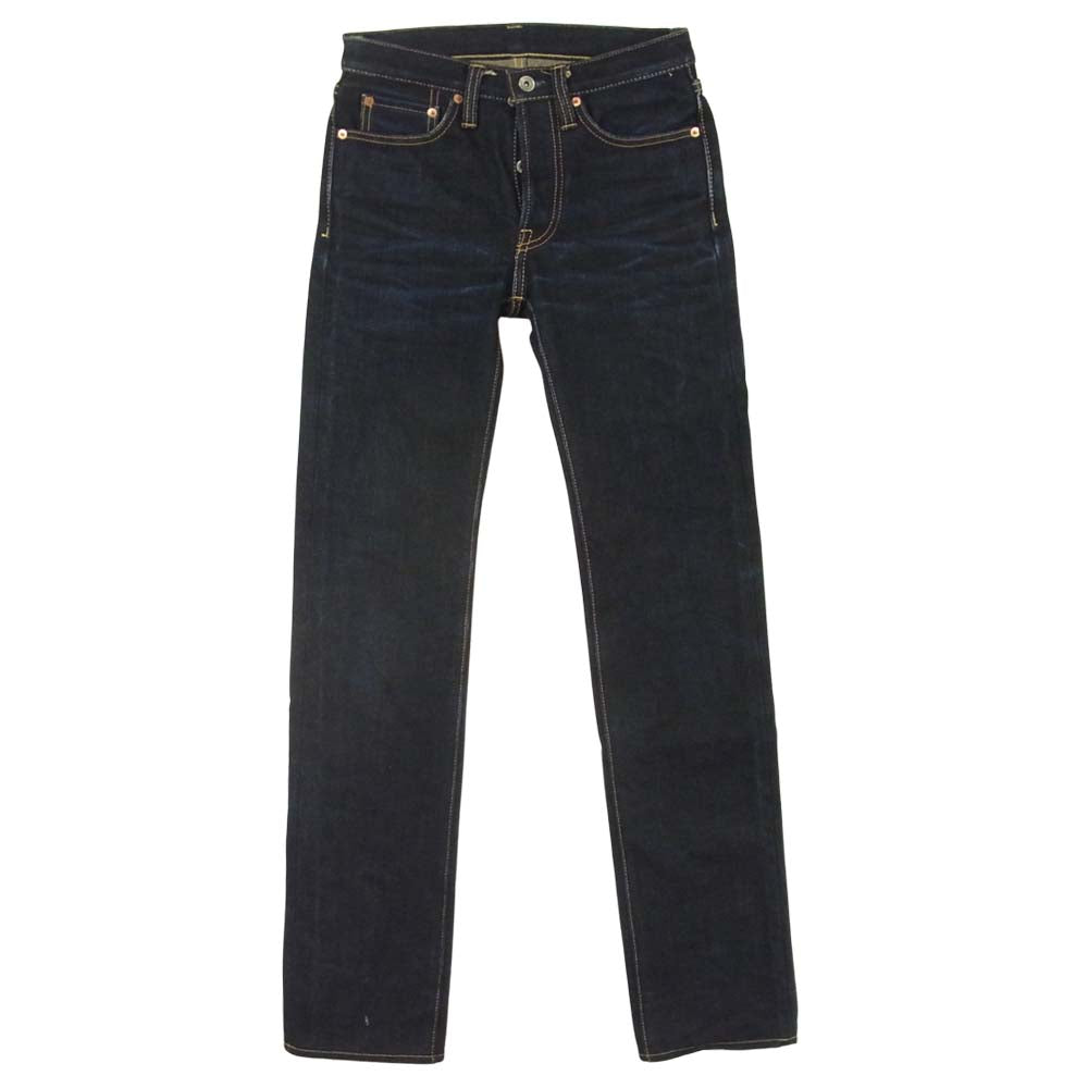 IRON HEART アイアンハート 666-XH8 25oz SELVEDGE セルビッチ スリム ストレート デニム パンツ インディゴブルー系 W29【中古】