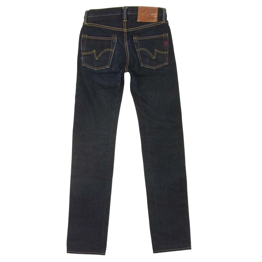 IRON HEART アイアンハート 666-XH8 25oz SELVEDGE セルビッチ スリム ストレート デニム パンツ インディゴブルー系 W29【中古】