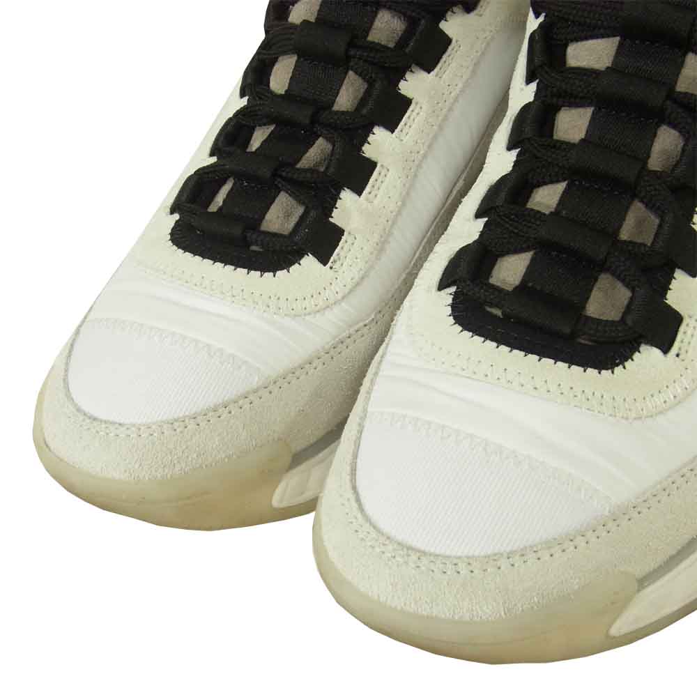 CHANEL シャネル G35617 ベルベット カーフスキン CC ココマーク スニーカー オフホワイト系 36【中古】