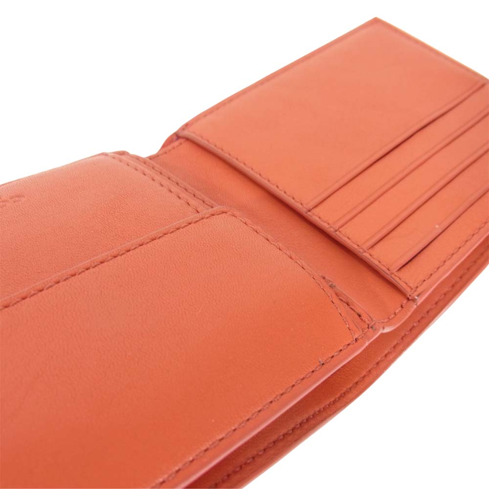 COACH コーチ 88400 二つ折り 財布 ブルー系【中古】