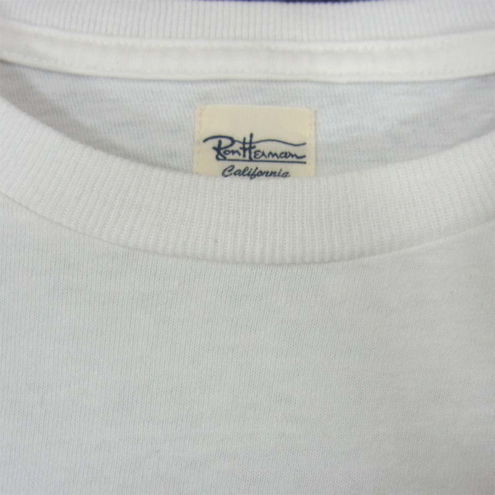 Ron Herman ロンハーマン CALIFORNIA プリント Tシャツ ホワイト系 S【中古】