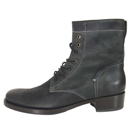BUTTERO ブッテロ B1101 レースアップ ブーツ ブラック系 38【中古】