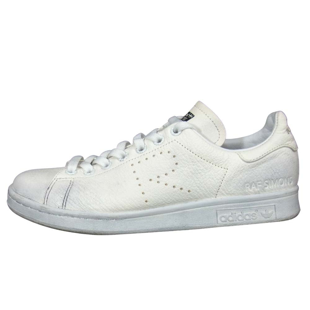 adidas アディダス × RAF SIMONS ラフシモンズ STAN SMITH スタンスミス ホワイト系 25.5cm【中古】