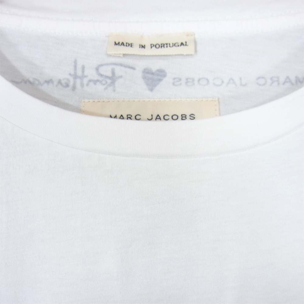 Ron Herman ロンハーマン 17SS × MARC JACOBS マークジェイコブス LOS ANGELES プリント Tシャツ ホワイト系 M【中古】