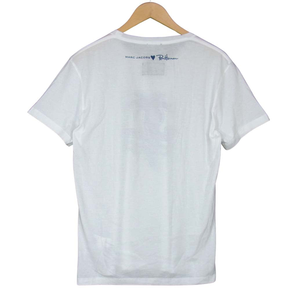 Ron Herman ロンハーマン × MARC JACOBS マークジェイコブス LOS ANGELES プリント Tシャツ ホワイト系 M【美品】【中古】
