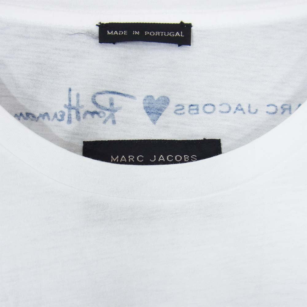 Ron Herman ロンハーマン × MARC JACOBS マークジェイコブス LOS ANGELES プリント Tシャツ ホワイト系 M【美品】【中古】