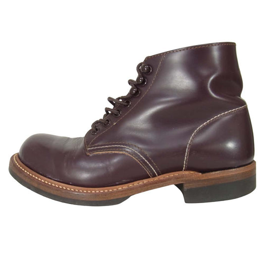 The REAL McCOY'S ザリアルマッコイズ 882004 JOE McCOY ジョーマッコイ Yellow Medicine レイルマン ワークブーツ ブラウン系 6 1/2E【中古】