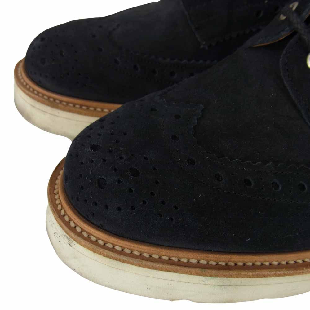 Tricker's トリッカーズ M2508 スエード カントリー ブーツ ブラック系 6.5【中古】