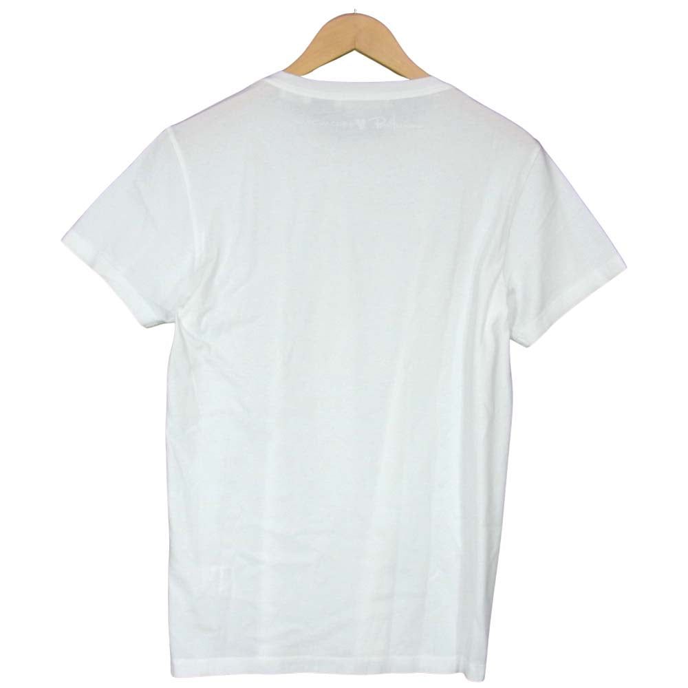 Ron Herman ロンハーマン 16SS × MARC JACOBS マークジェイコブス ロゴ 反転 プリント Tシャツ ホワイト系 S【美品】【中古】
