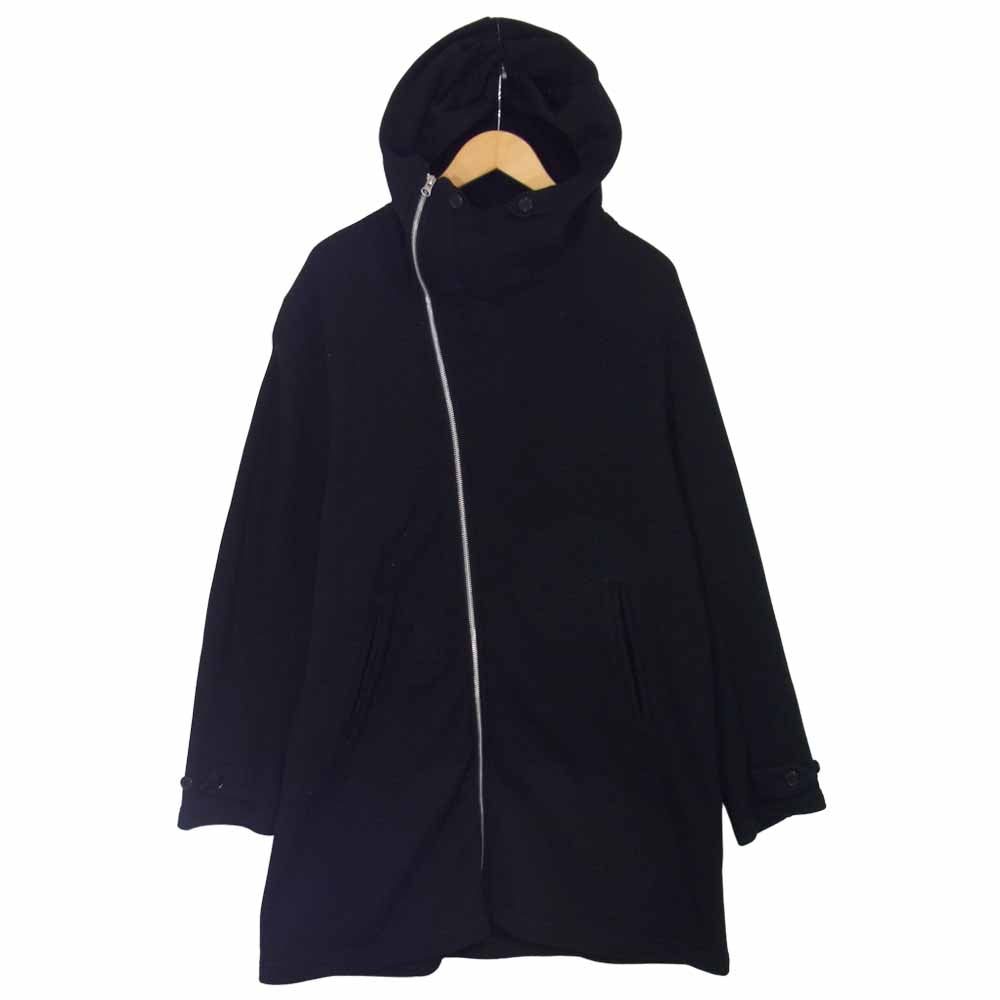 ZUCCa ズッカ CZ54JA687 スウェット ロング ジップ パーカー ブラック ブラック系 M【中古】