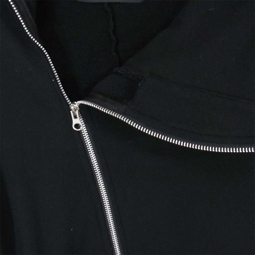 ZUCCa ズッカ CZ54JA687 スウェット ロング ジップ パーカー ブラック ブラック系 M【中古】