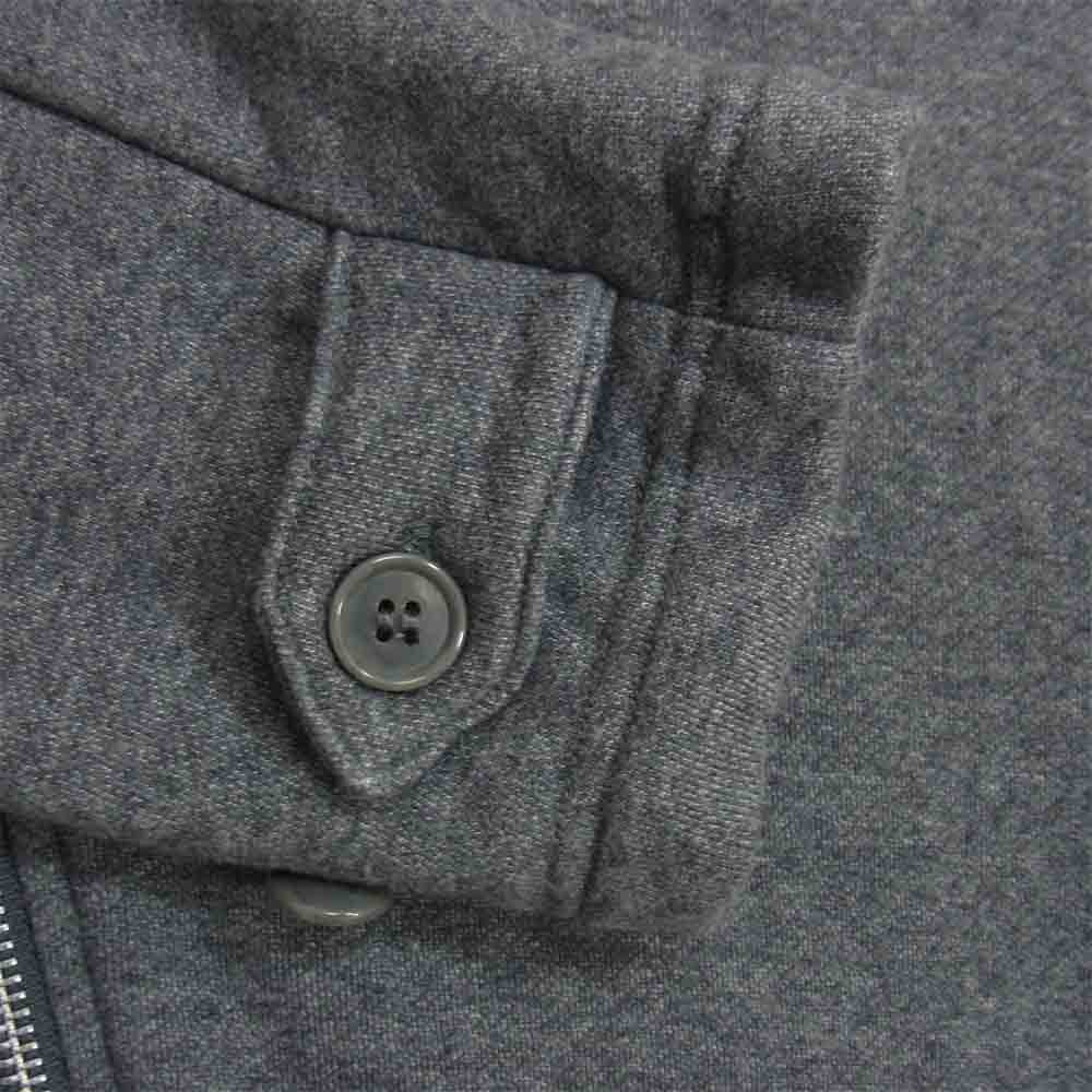 ZUCCa ズッカ CZ54JA687 スウェット ロング ジップ パーカー グレー グレー系 M【中古】