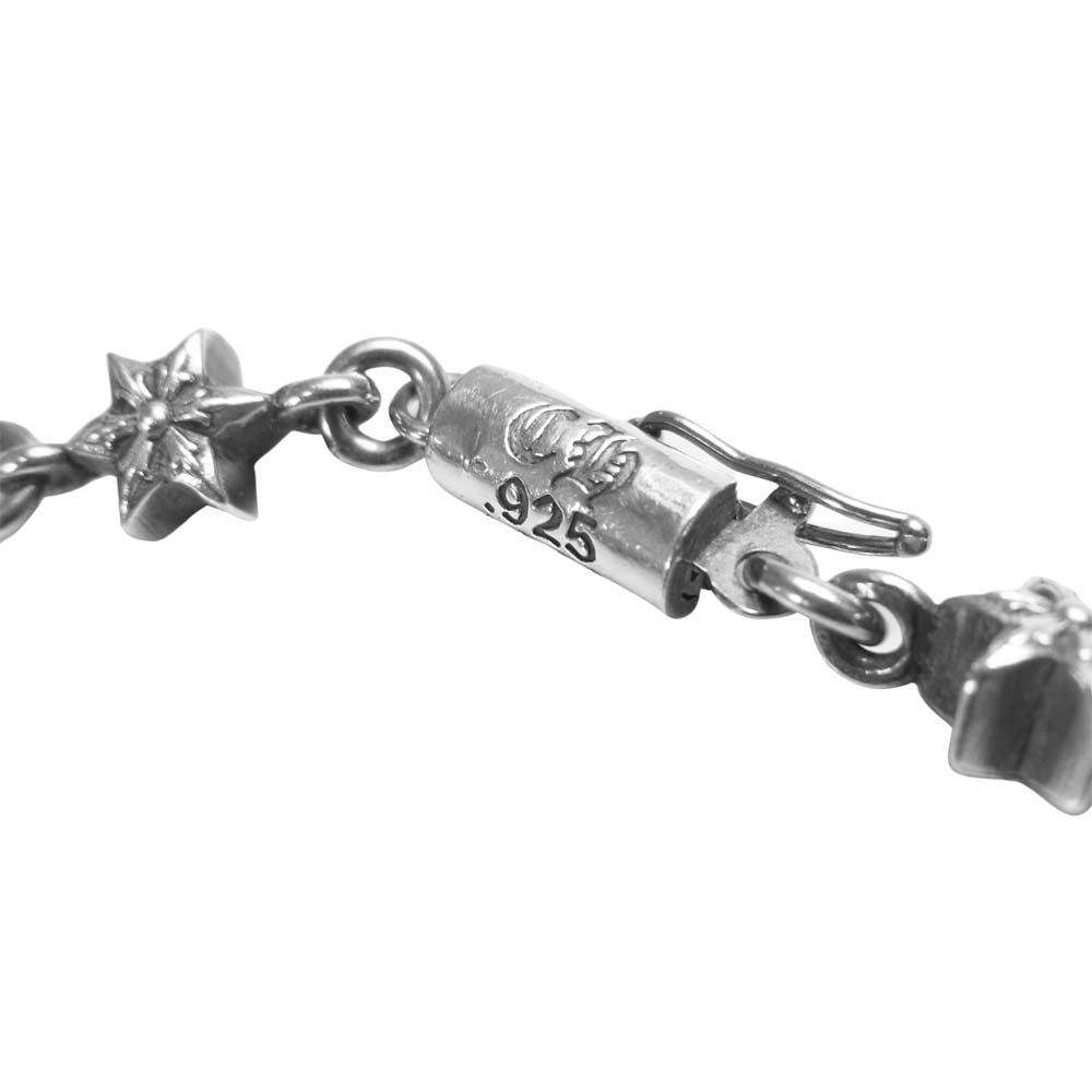 CHROME HEARTS クロムハーツ（原本無） タイニー スター ブレスレット 13LINK シルバー系【中古】