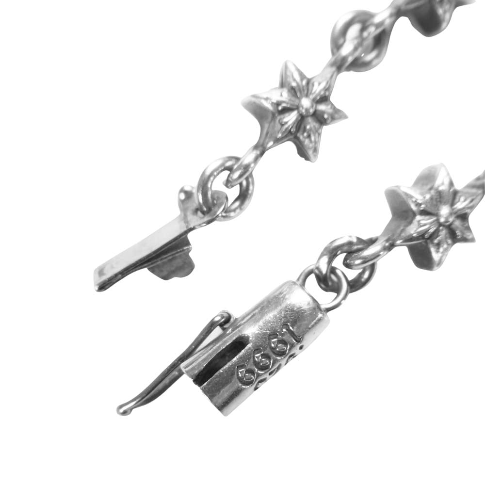 CHROME HEARTS クロムハーツ（原本無） タイニー スター ブレスレット 13LINK シルバー系【中古】