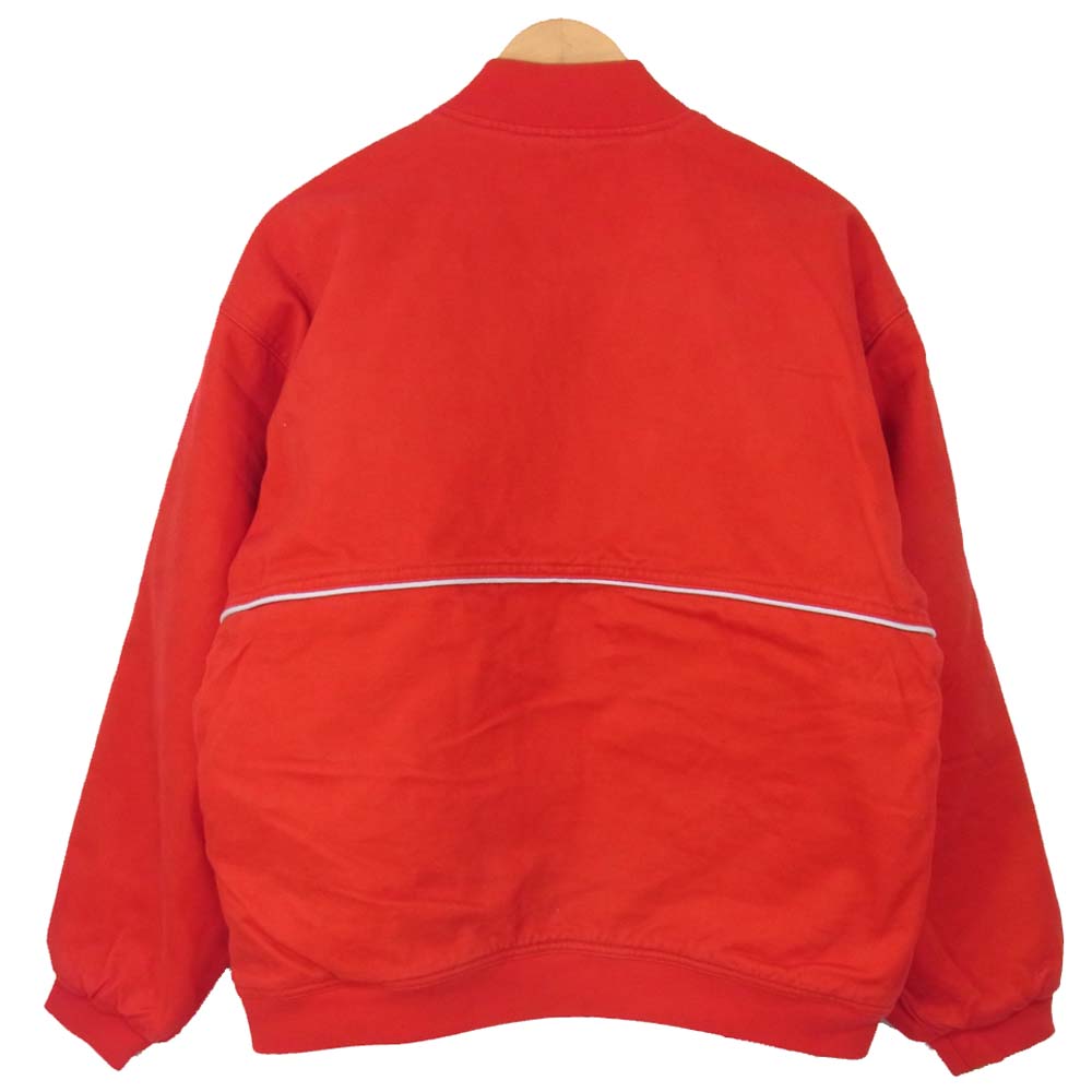 Supreme シュプリーム 21SS Twill Old English Varsity Jacket ツイル バーシティ ジャケット レッド系 M【新古品】【未使用】【中古】