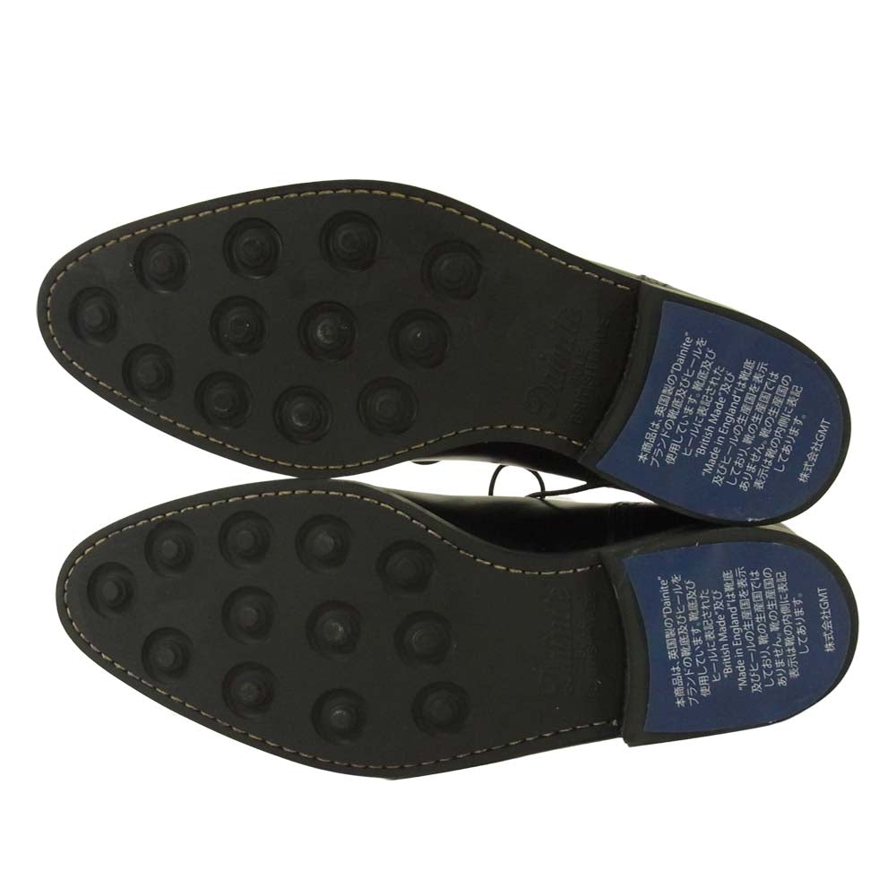 JALAN SRIWIJAYA ジャランスリウァヤ 98441 セミブローグ シューズ ブラック系 8【新古品】【未使用】【中古】