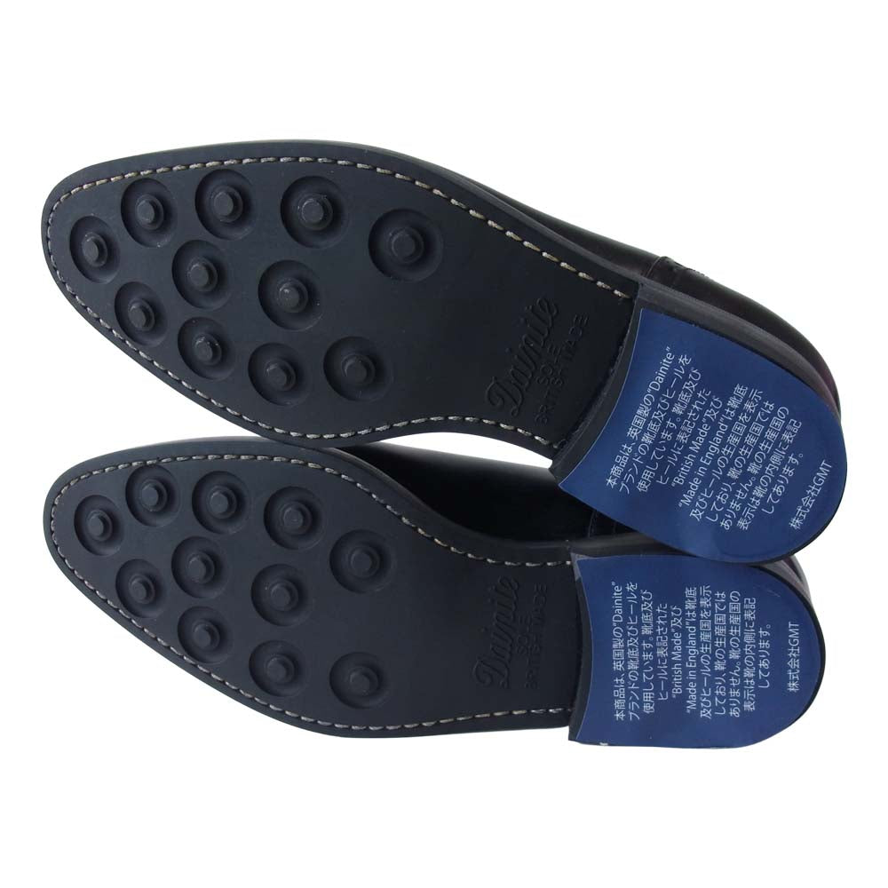 JALAN SRIWIJAYA ジャランスリウァヤ 98441 セミブローグ シューズ ブラック系 5.5【新古品】【未使用】【中古】