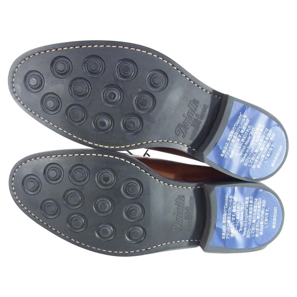 JALAN SRIWIJAYA ジャランスリウァヤ 98651 プレーントゥ ビジネス シューズ CuoioCalf 7.5【新古品】【未使用】【中古】