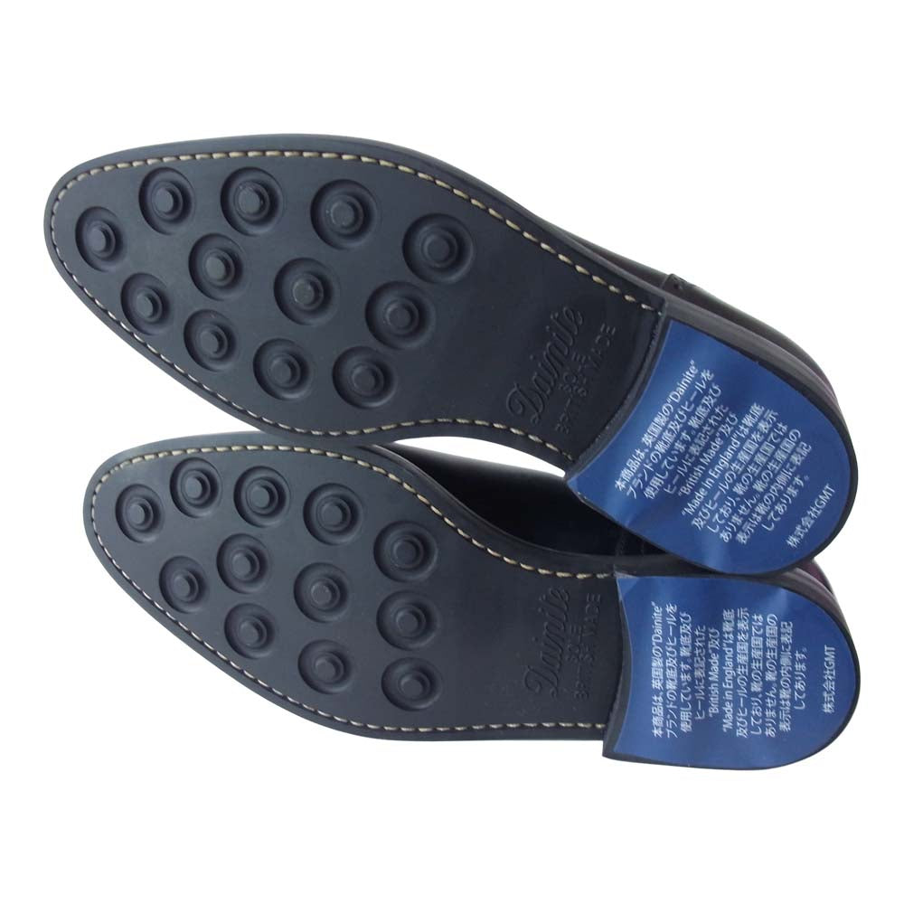 JALAN SRIWIJAYA ジャランスリウァヤ 98441 セミブローグ シューズ ブラック系 6【新古品】【未使用】【中古】