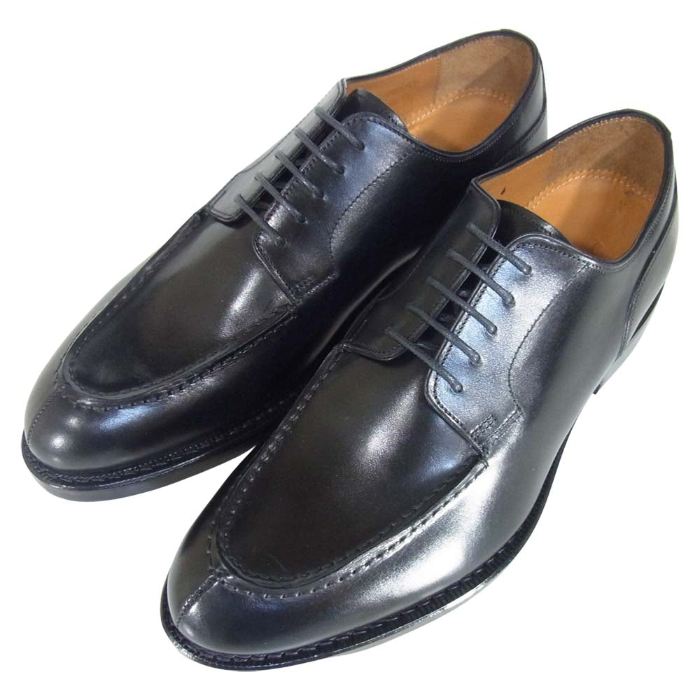 JALAN SRIWIJAYA ジャランスリウァヤ 98490 Uチップ ビジネス シューズ ブラック系 6【新古品】【未使用】【中古】