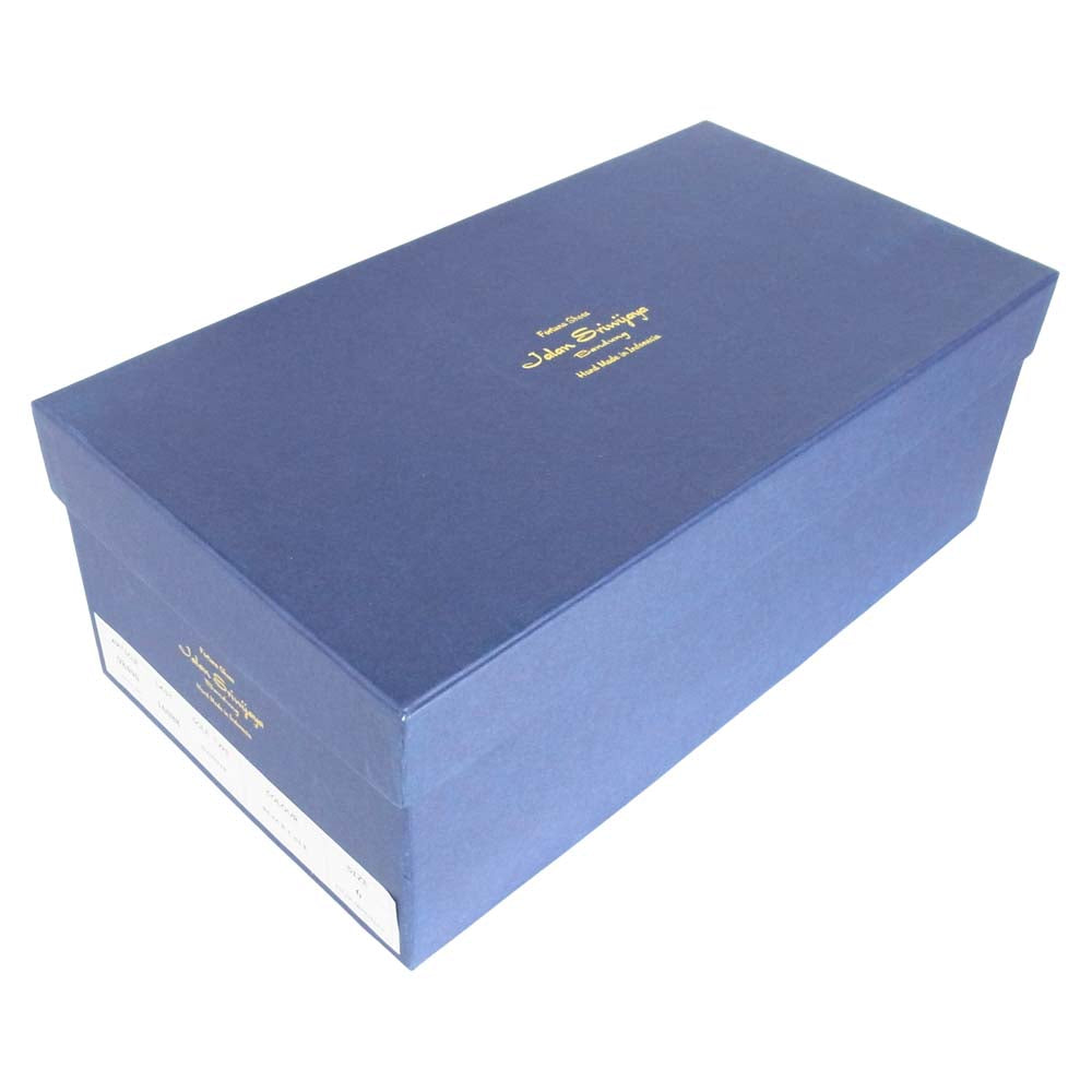 JALAN SRIWIJAYA ジャランスリウァヤ 98490 Uチップ ビジネス シューズ ブラック系 6【新古品】【未使用】【中古】