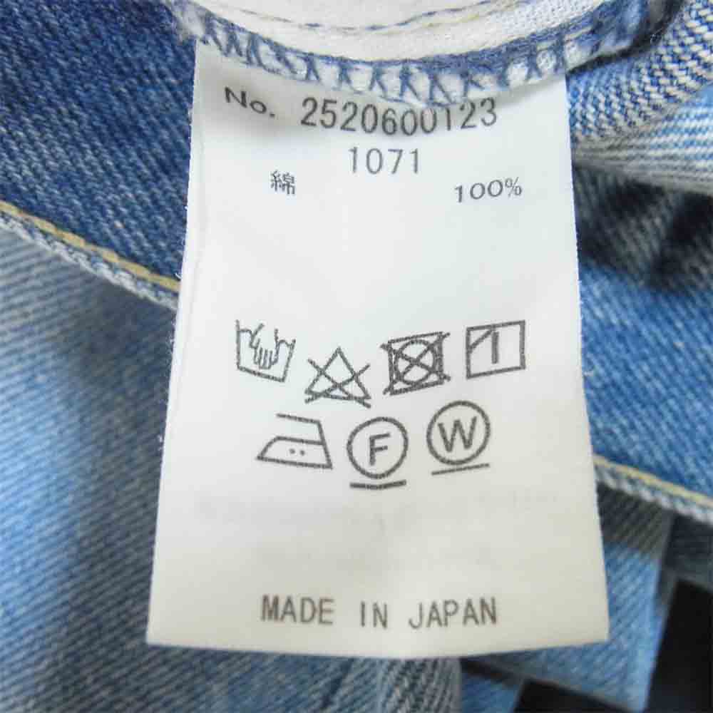 Ron Herman ロンハーマン 2520600123 デニムパンツ デニム パンツ 日本製 インディゴブルー系 S【中古】