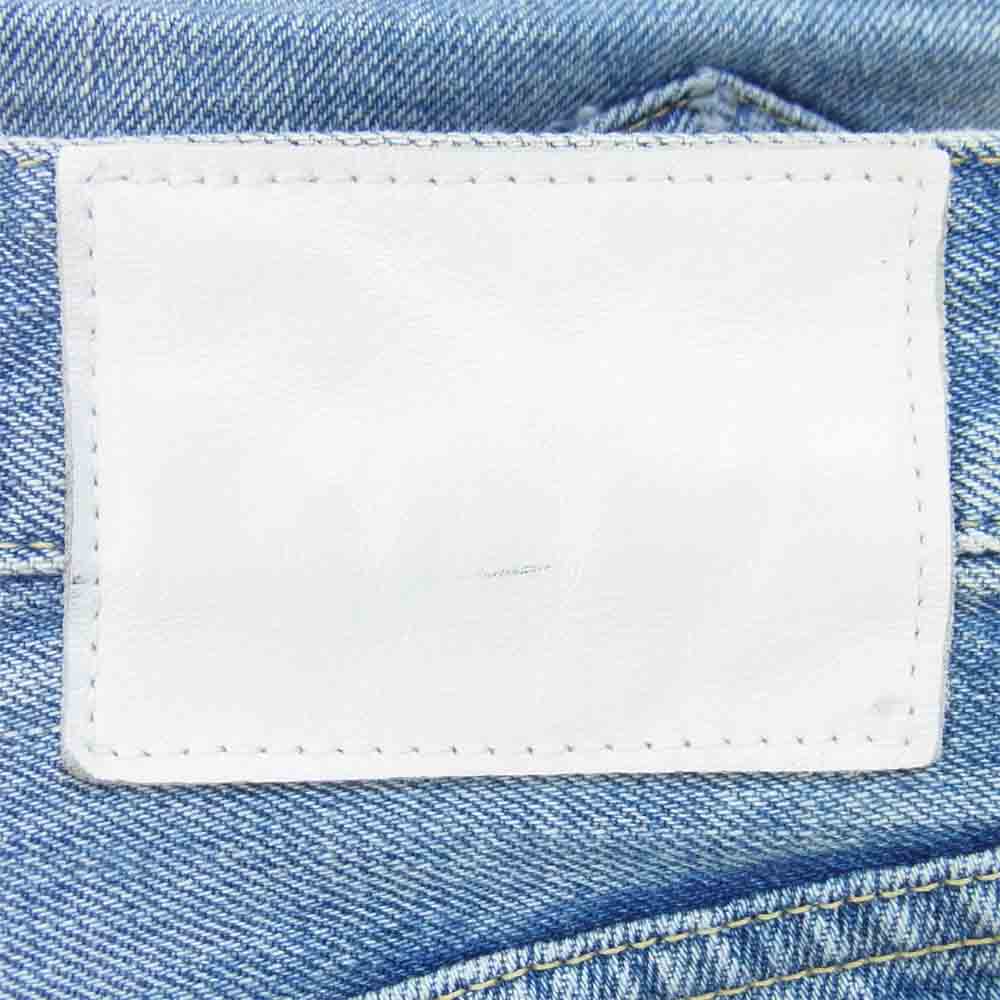 Ron Herman ロンハーマン 2920600086-1836 クラッシュ リペア加工 ボタンフライ デニムパンツ インディゴブルー系 29【中古】